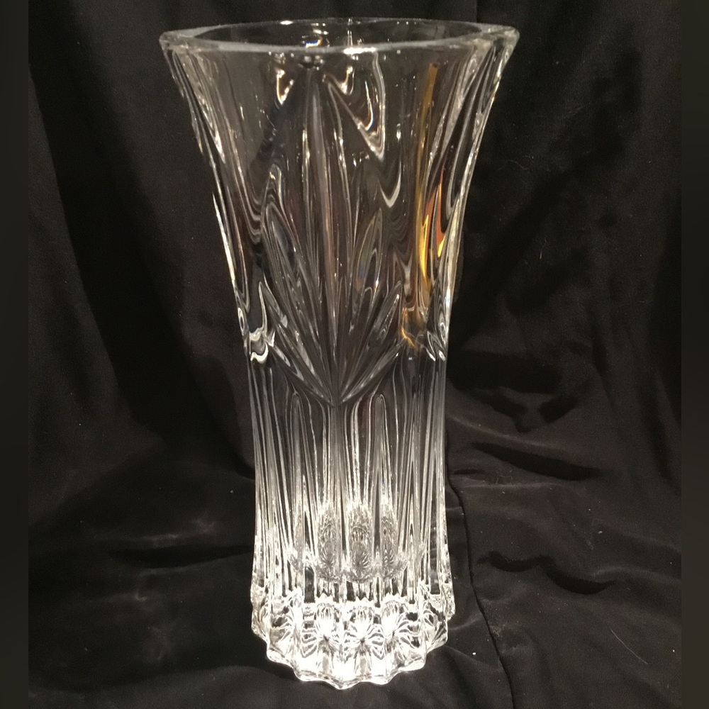 Vintage Princess House Royal Highlights Lead Crystal 6.5" Bud Vase